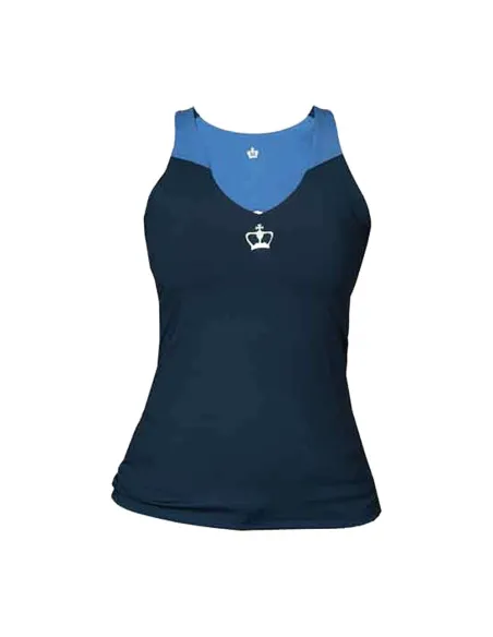 Camiseta Black Crown Lecce Azules Mujer | Ofertas de pádel